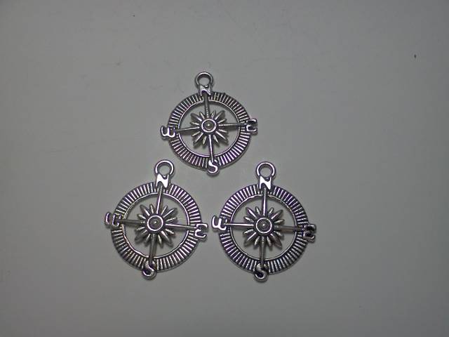 Compass Charms* - Click Image to Close